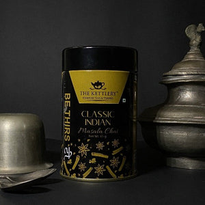Bombay Masala Chai Premium CTC Black Tea Tin - 65 gms - Black Tea-The Kettlery