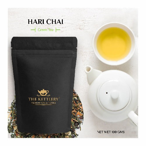 Hari Chai, Loose Leaf Green Tea, Spiced Chai Tea, The Kettlery