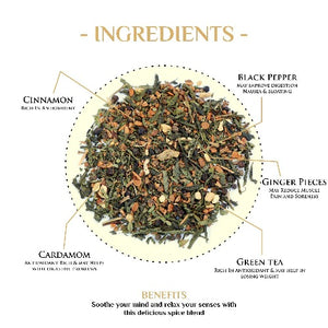 Hari Chai Spiced Green Tea Green Tea The Kettlery 250g in 
