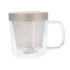 Milano Glass Tea Cup with Infuser | The Kettlery
