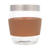 Brown Sicily Glass Tea Cup with Infuser | The Kettlery