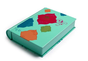Tea Book Tin with Exotic Teas Gift The Kettlery Green in 