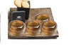 Victoria Glass Tea Kettle & Cup Set Tea Kettle & Cup Sets The Kettlery Tea Set with 4 Kava Tea Cups 