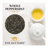 Whole Peppermint Green Tea Tin - 65 gms